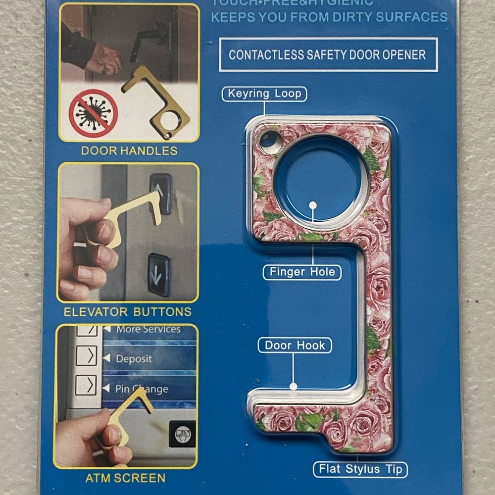 Germ free touchless tool